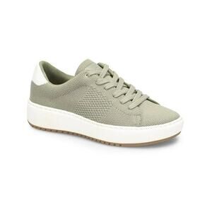 Sofft Womens Waylyn Knit Lace Up Sneakers Shoes Size 6 Sage Comfort